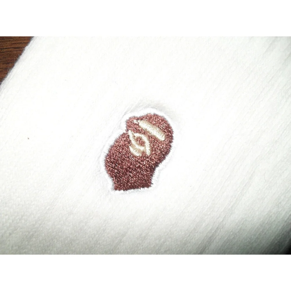 BAPE‎ A Bathing Ape Embroidered Socks Casual Ankle Socks Soft Comfy Socks